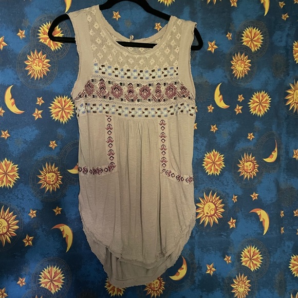 Free People flowy bohochic tank - Picture 7 of 12